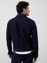 NAVY BLUE DENIM JACKET