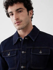 NAVY BLUE DENIM JACKET