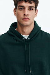 BOTTLE GREEN HOODIE