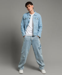 LIGHT BLUE DENIM JACKET