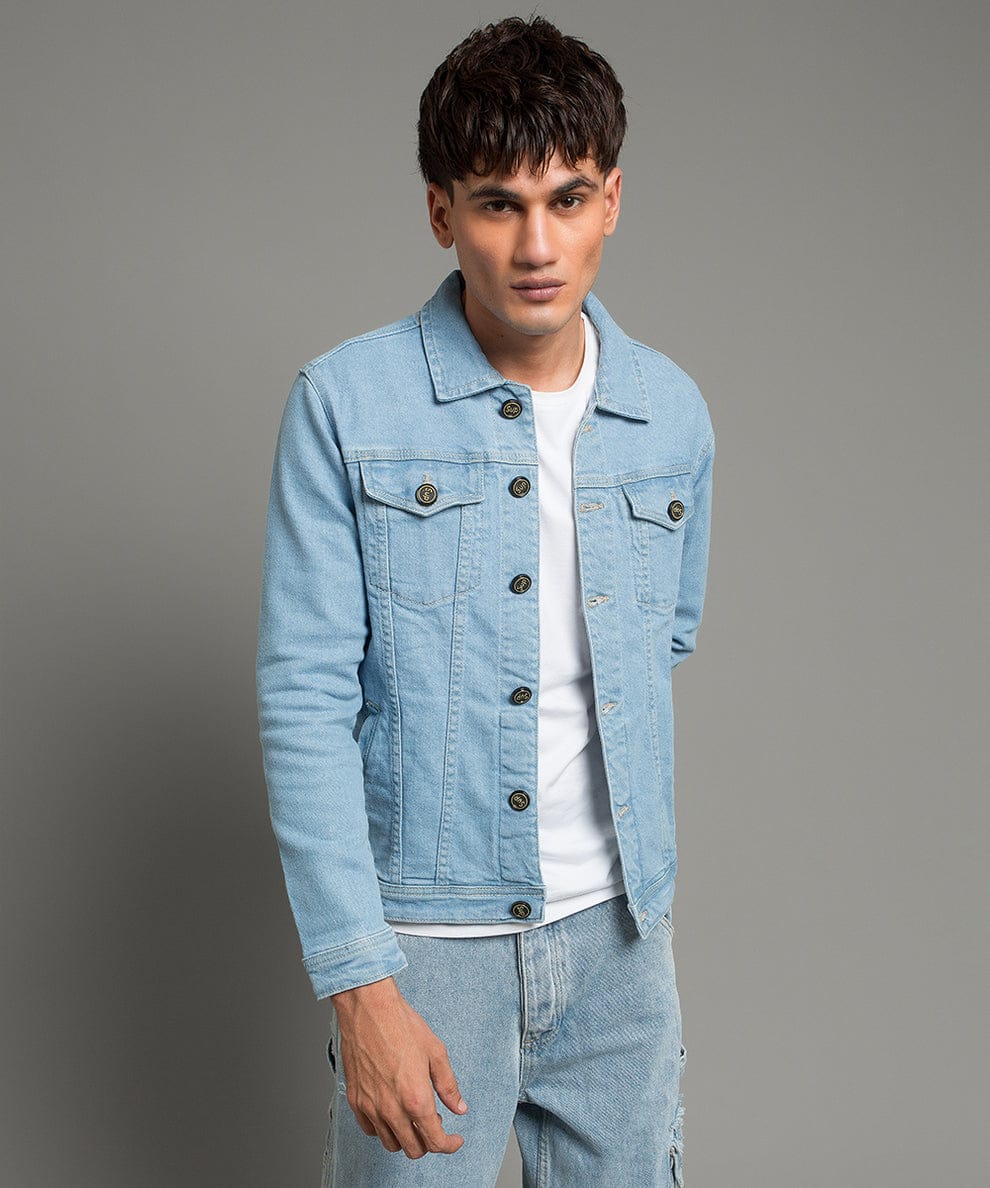 LIGHT BLUE DENIM JACKET